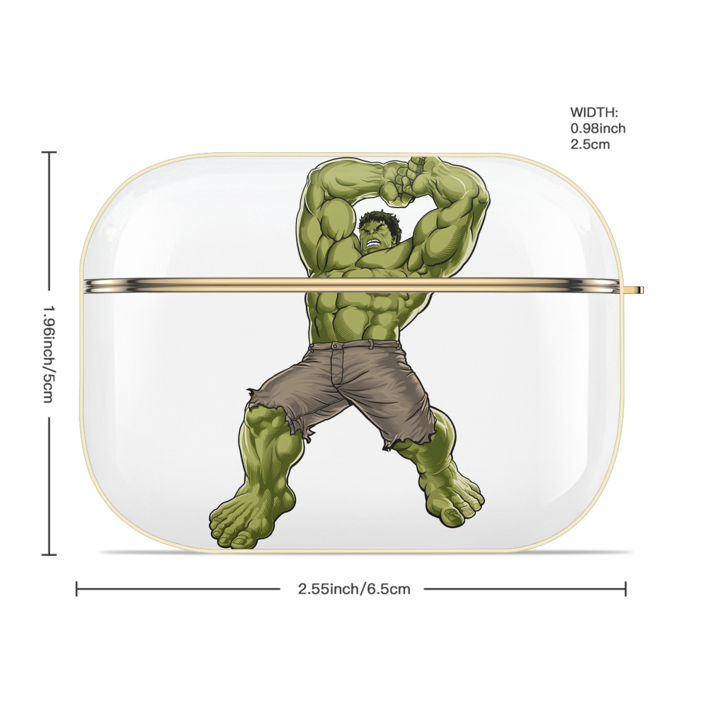 アベンジャーズ The Avengers 【AirPods Pro用】ハードシェル保護ケース｜耐衝撃・防指紋・カラビナ付き商品仕様