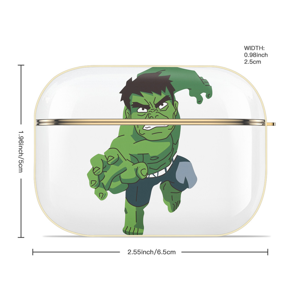 アベンジャーズ The Avengers 【AirPods Pro用】ハードシェル保護ケース｜耐衝撃・防指紋・カラビナ付き商品仕様