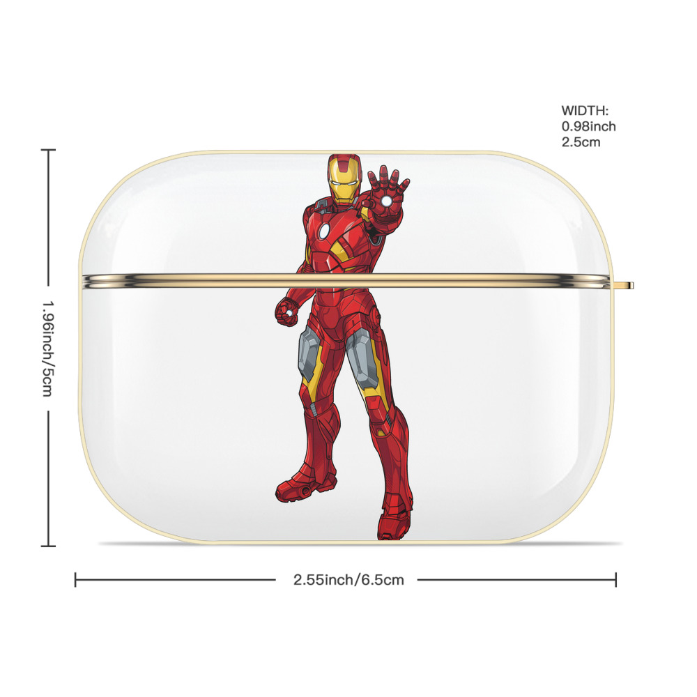 アベンジャーズ The Avengers 【AirPods Pro用】ハードシェル保護ケース｜耐衝撃・防指紋・カラビナ付き商品仕様