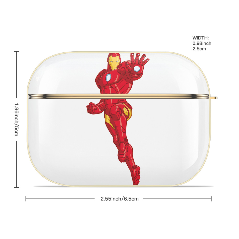 アベンジャーズ The Avengers 【AirPods Pro用】ハードシェル保護ケース｜耐衝撃・防指紋・カラビナ付き商品仕様