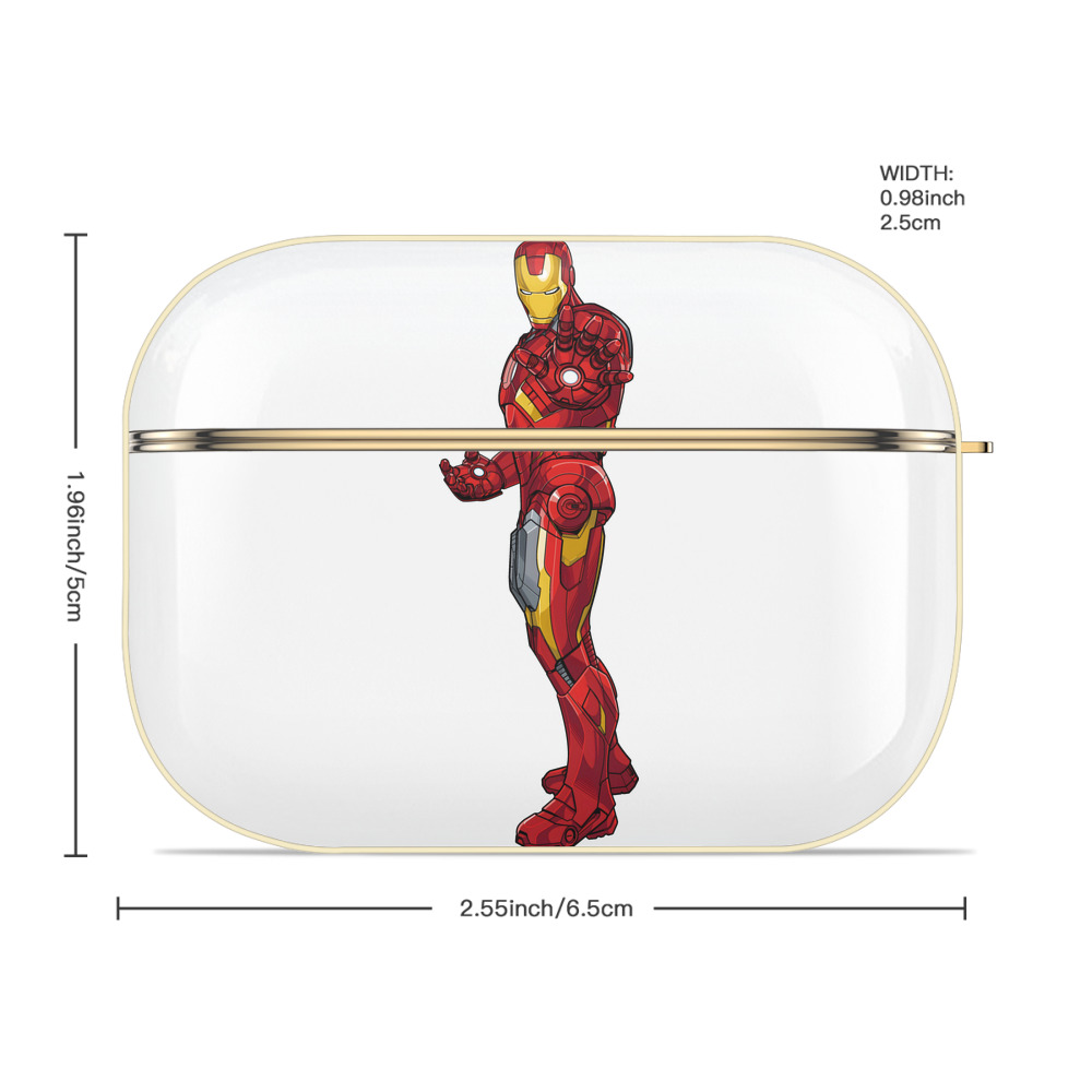 アベンジャーズ The Avengers 【AirPods Pro用】ハードシェル保護ケース｜耐衝撃・防指紋・カラビナ付き商品仕様