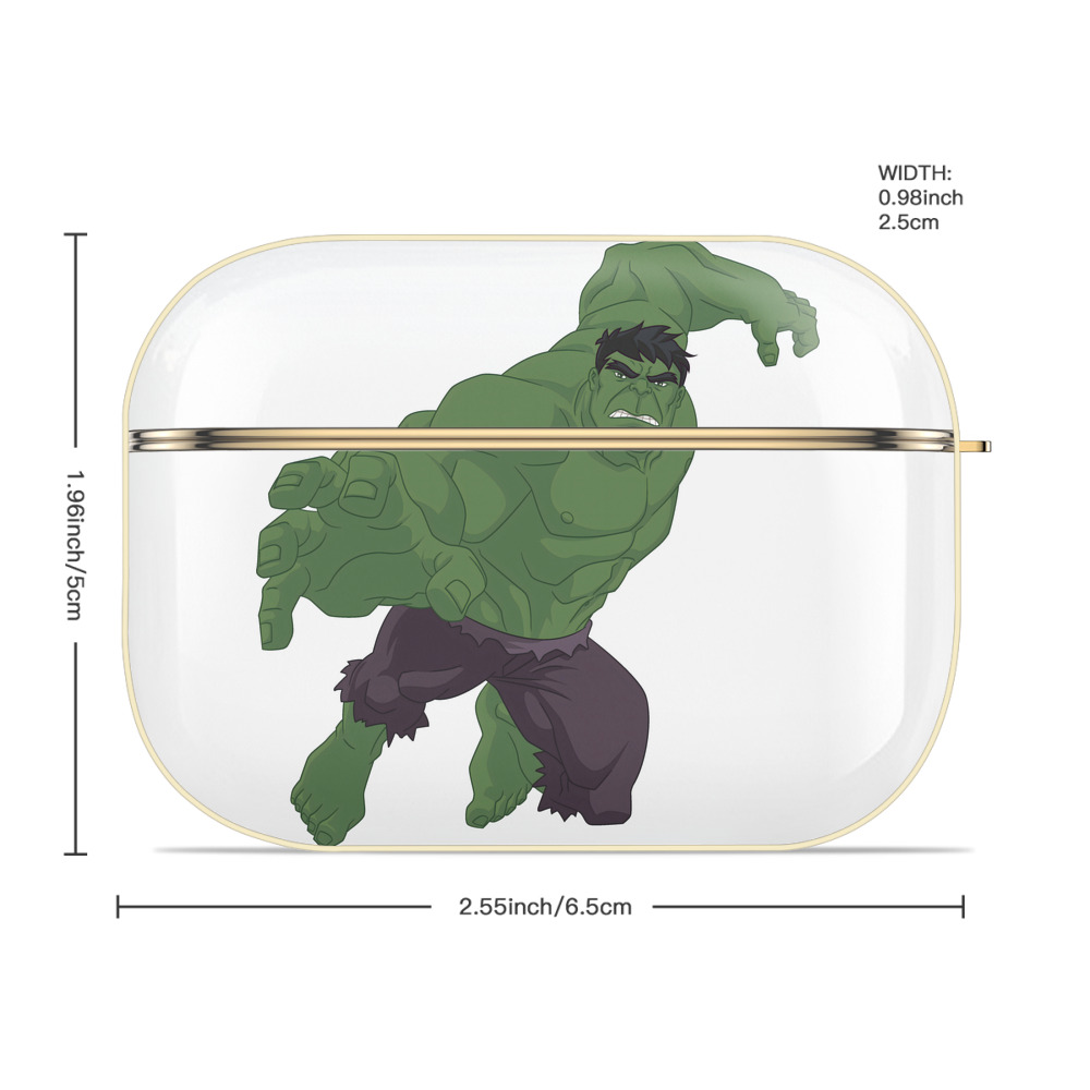 アベンジャーズ The Avengers 【AirPods Pro用】ハードシェル保護ケース｜耐衝撃・防指紋・カラビナ付き商品仕様