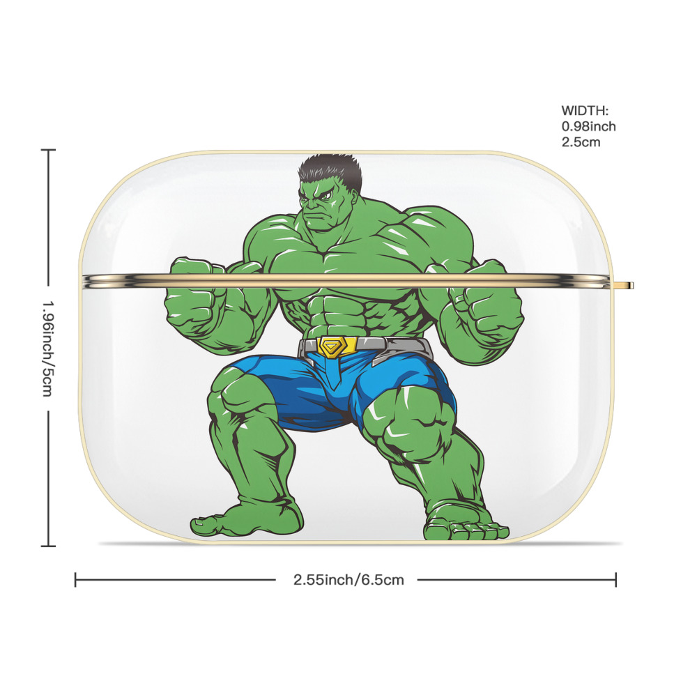 アベンジャーズ The Avengers 【AirPods Pro用】ハードシェル保護ケース｜耐衝撃・防指紋・カラビナ付き商品仕様
