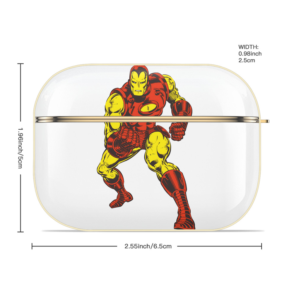 アベンジャーズ The Avengers 【AirPods Pro用】ハードシェル保護ケース｜耐衝撃・防指紋・カラビナ付き商品仕様