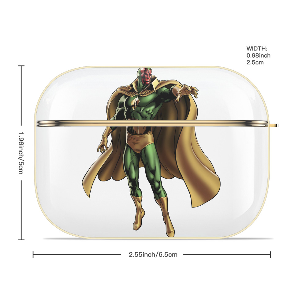 アベンジャーズ The Avengers 【AirPods Pro用】ハードシェル保護ケース｜耐衝撃・防指紋・カラビナ付き商品仕様
