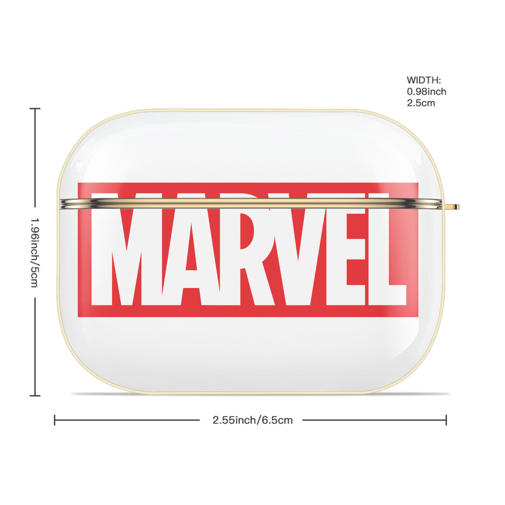 アベンジャーズ The Avengers 【AirPods Pro用】ハードシェル保護ケース｜耐衝撃・防指紋・カラビナ付き商品仕様