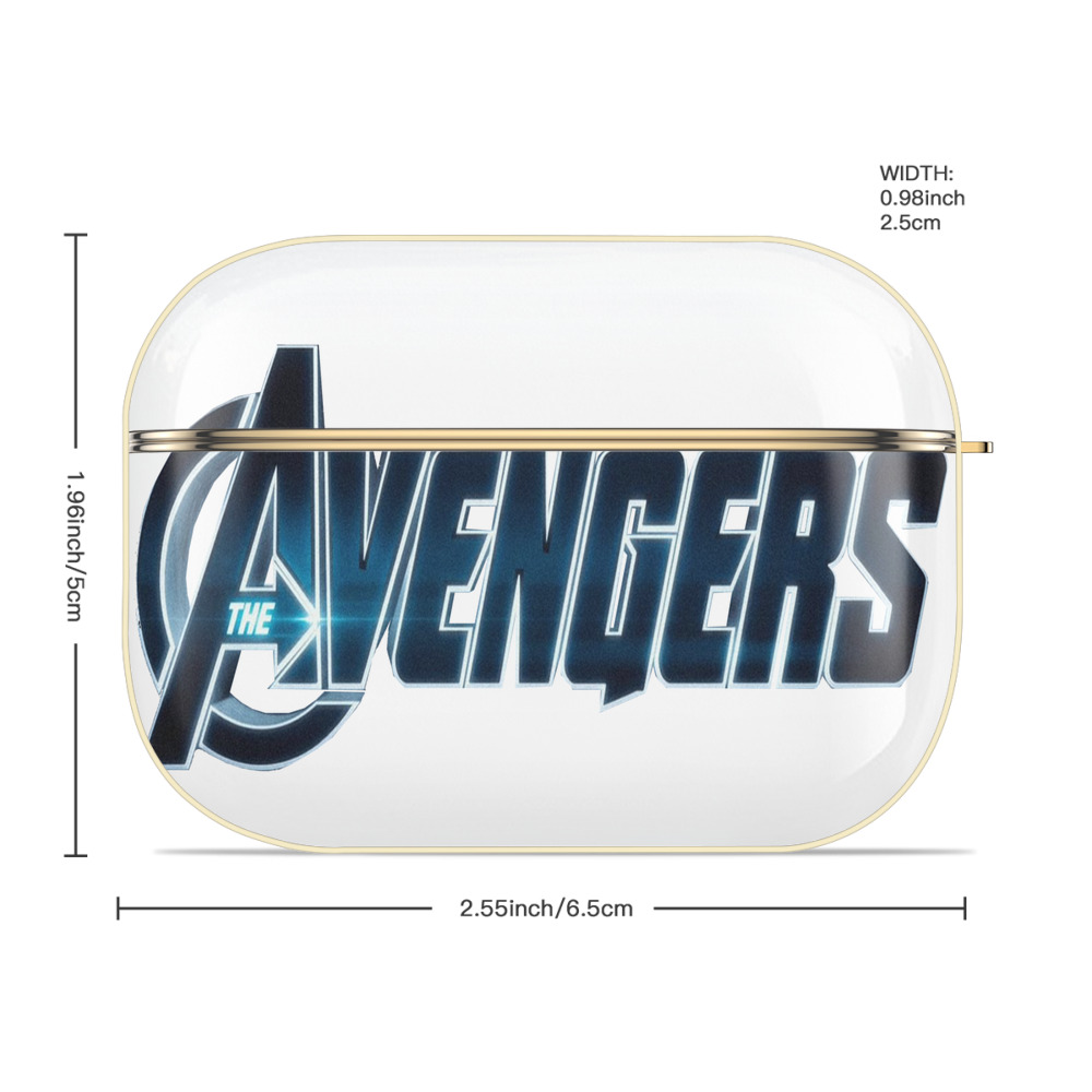 アベンジャーズ The Avengers 【AirPods Pro用】ハードシェル保護ケース｜耐衝撃・防指紋・カラビナ付き商品仕様