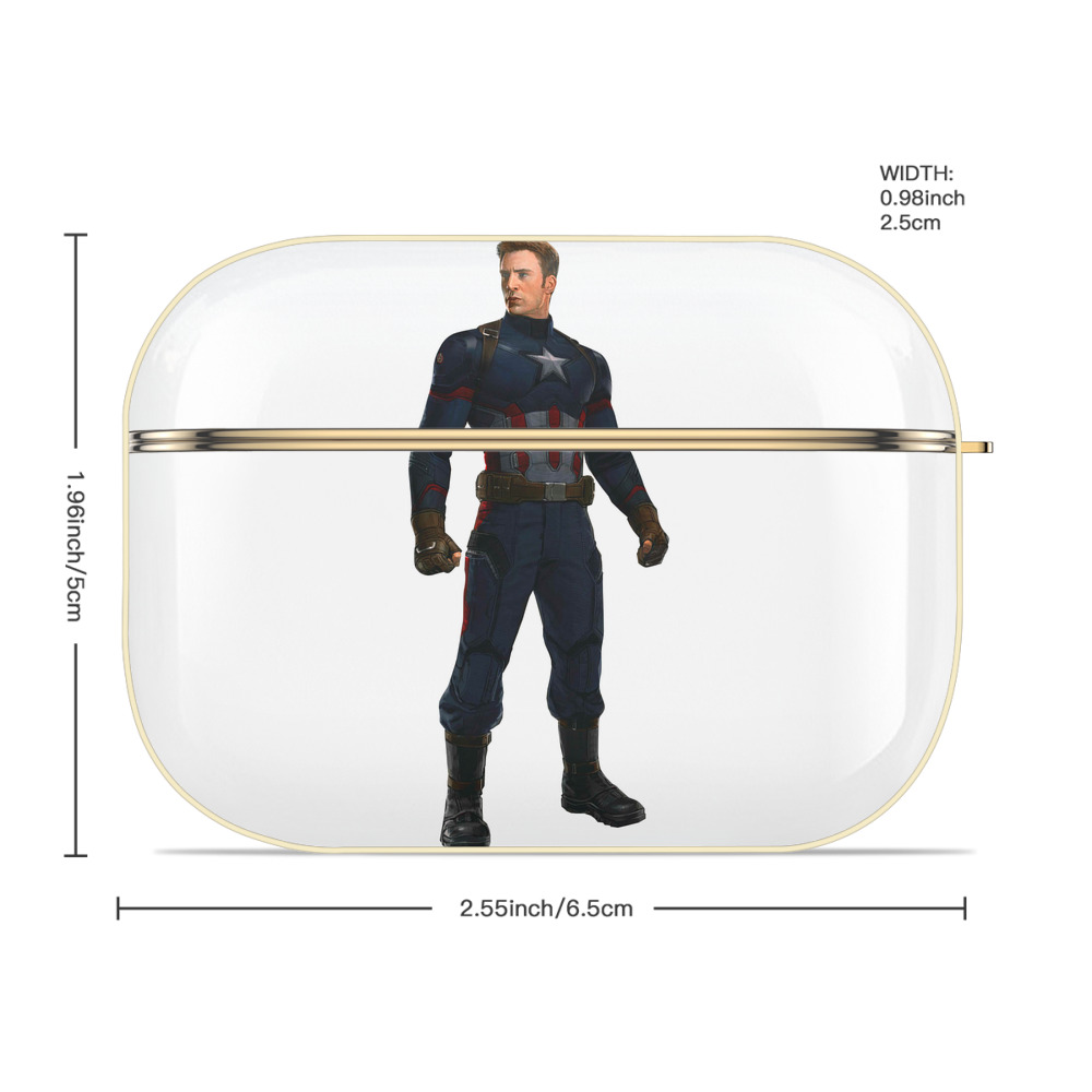 アベンジャーズ The Avengers 【AirPods Pro用】ハードシェル保護ケース｜耐衝撃・防指紋・カラビナ付き商品仕様