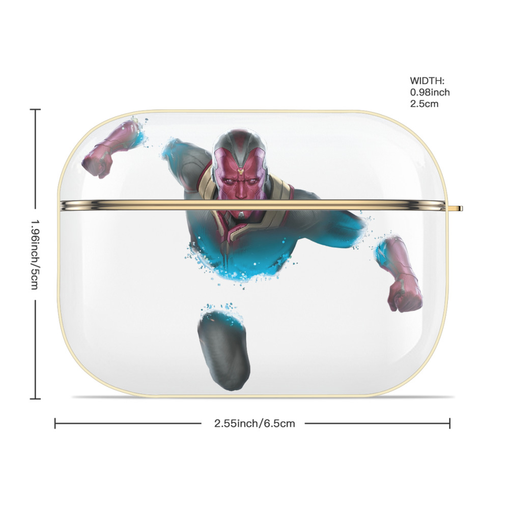 アベンジャーズ The Avengers 【AirPods Pro用】ハードシェル保護ケース｜耐衝撃・防指紋・カラビナ付き商品仕様