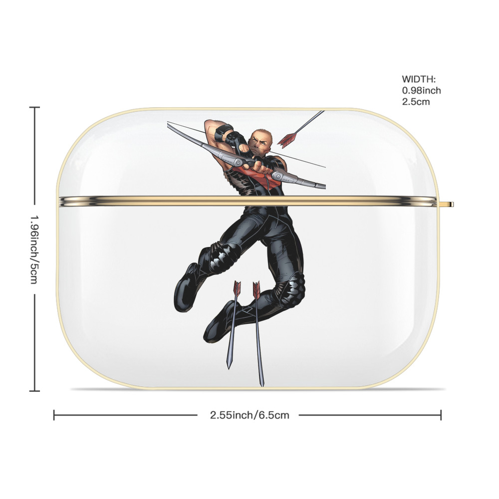アベンジャーズ The Avengers 【AirPods Pro用】ハードシェル保護ケース｜耐衝撃・防指紋・カラビナ付き商品仕様