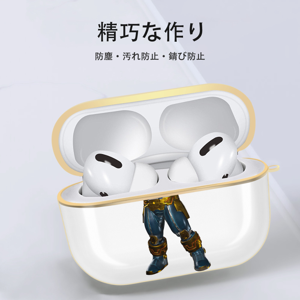 アベンジャーズ The Avengers 【AirPods Pro用】ハードシェル保護ケース｜耐衝撃・防指紋・カラビナ付き商品仕様