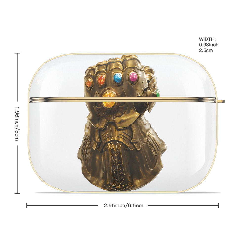 アベンジャーズ The Avengers 【AirPods Pro用】ハードシェル保護ケース｜耐衝撃・防指紋・カラビナ付き商品仕様