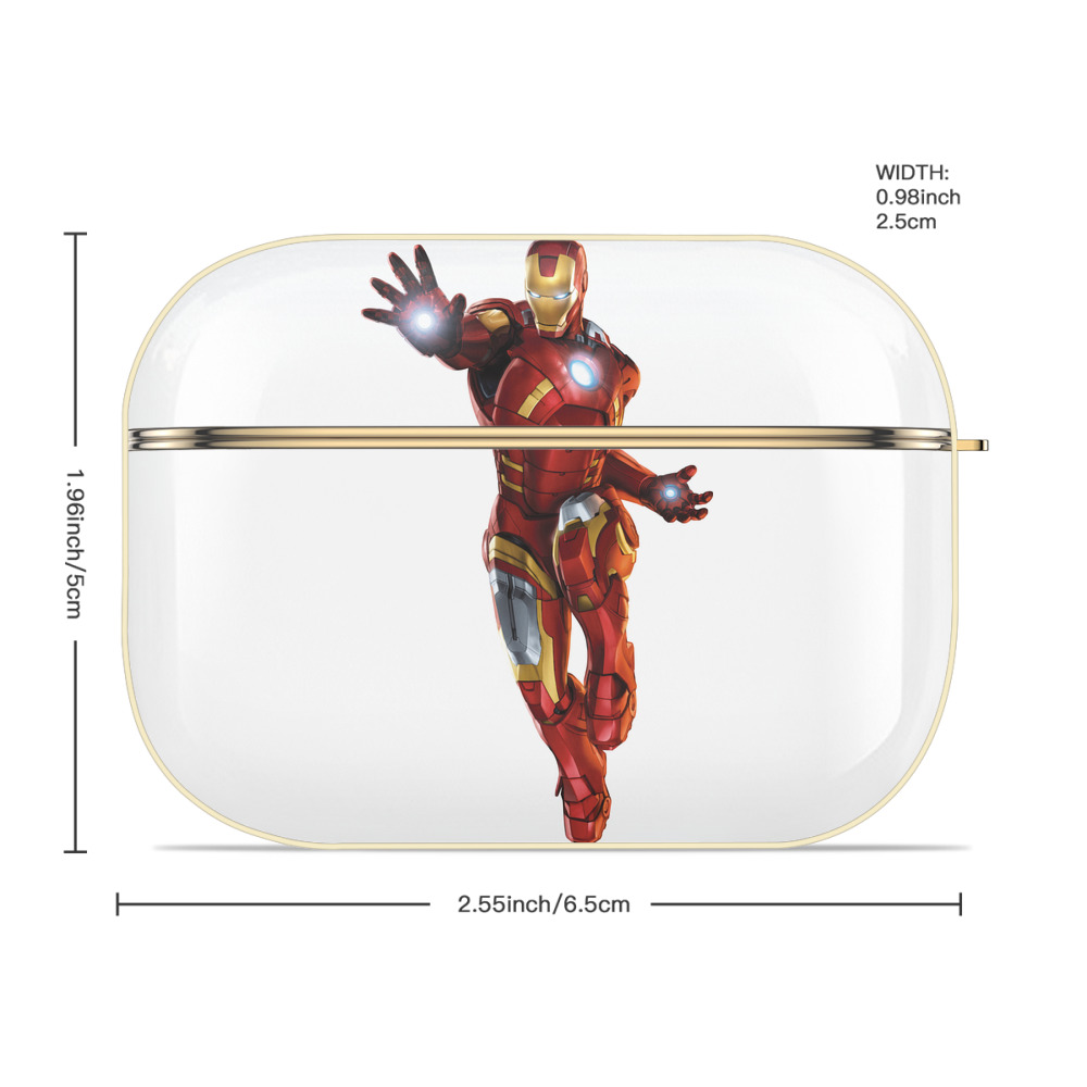 アベンジャーズ The Avengers 【AirPods Pro用】ハードシェル保護ケース｜耐衝撃・防指紋・カラビナ付き商品仕様