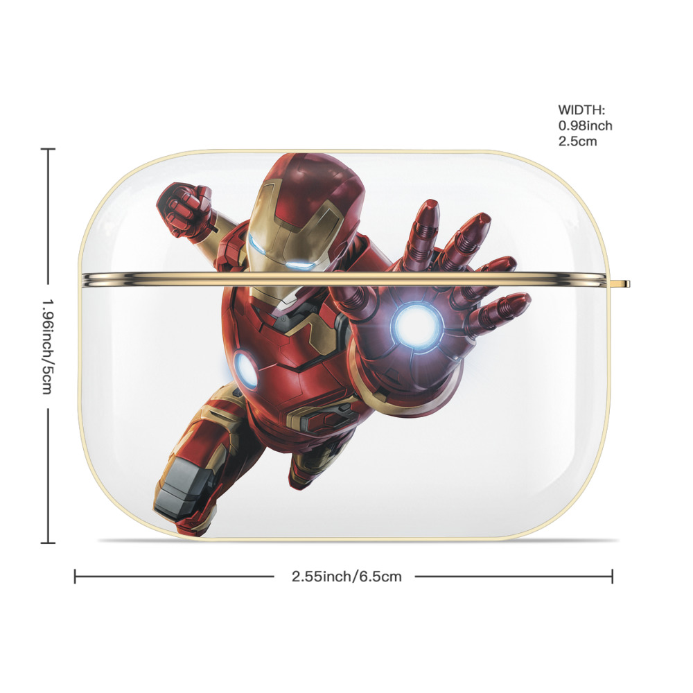 アベンジャーズ The Avengers 【AirPods Pro用】ハードシェル保護ケース｜耐衝撃・防指紋・カラビナ付き商品仕様