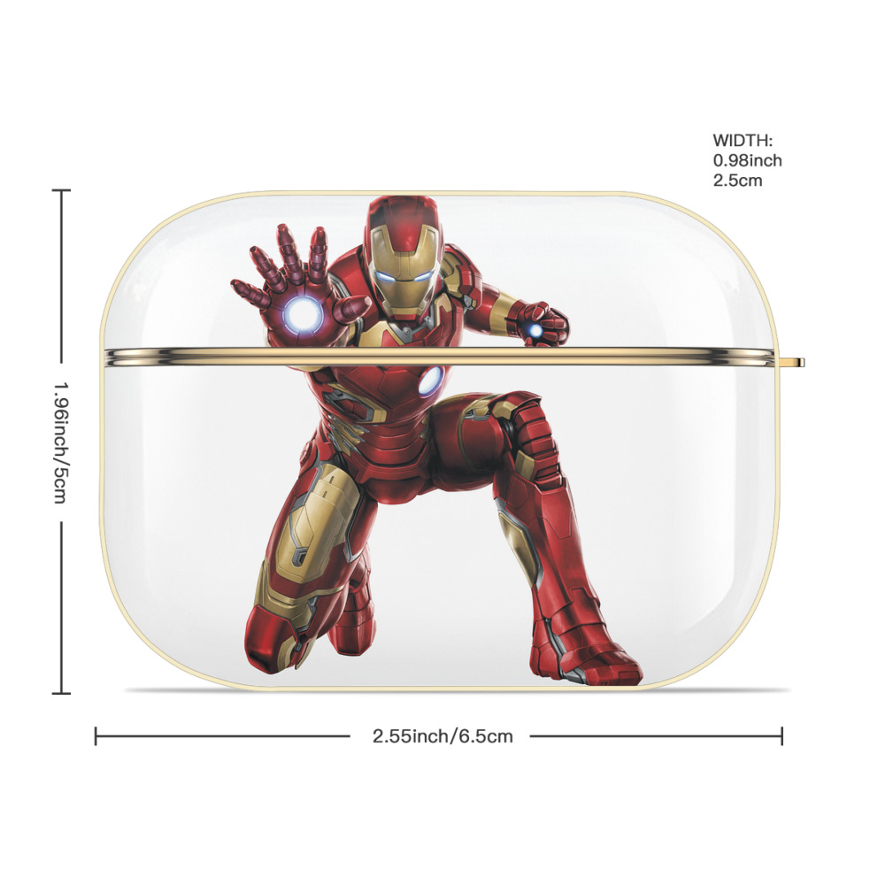 アベンジャーズ The Avengers 【AirPods Pro用】ハードシェル保護ケース｜耐衝撃・防指紋・カラビナ付き商品仕様