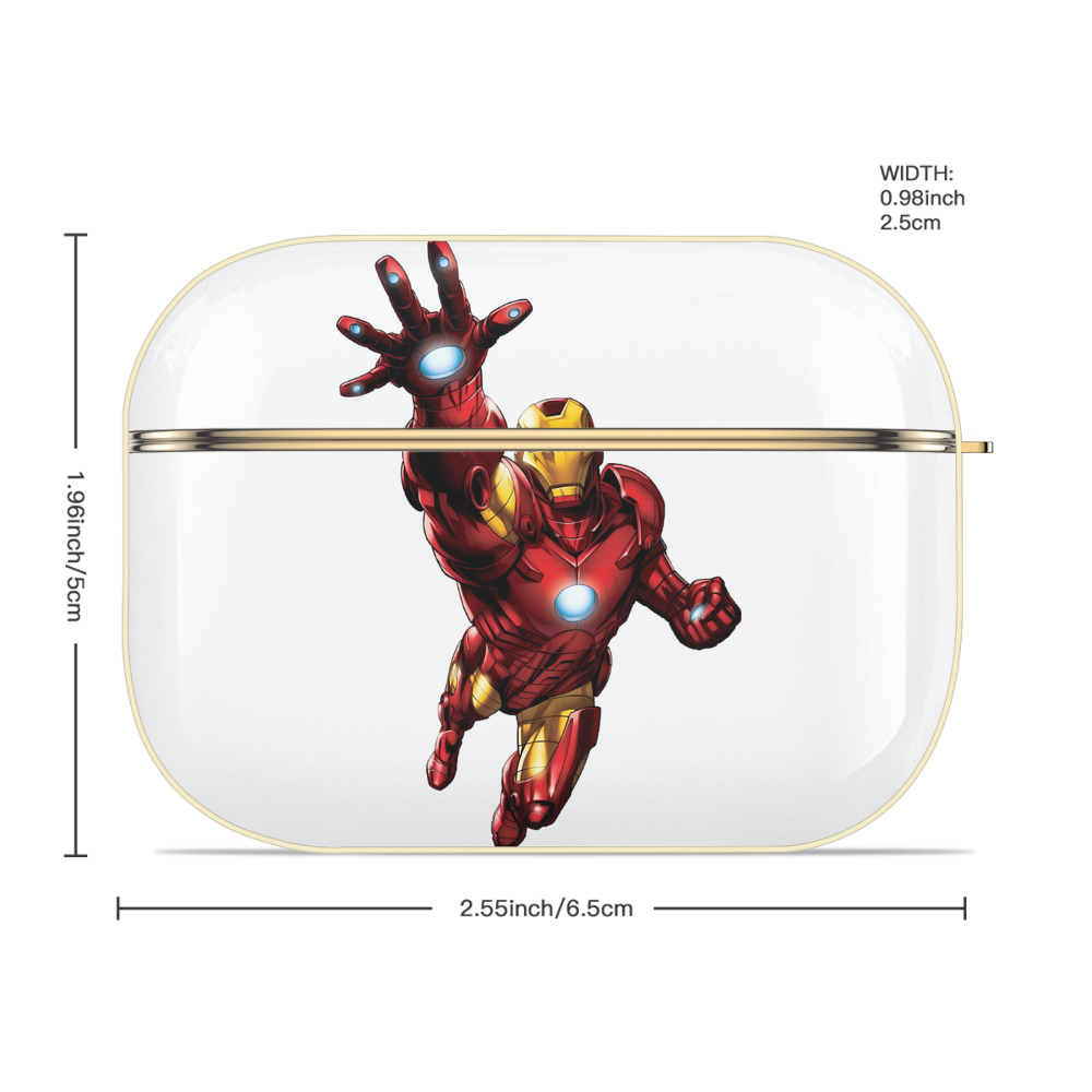 アベンジャーズ The Avengers 【AirPods Pro用】ハードシェル保護ケース｜耐衝撃・防指紋・カラビナ付き商品仕様