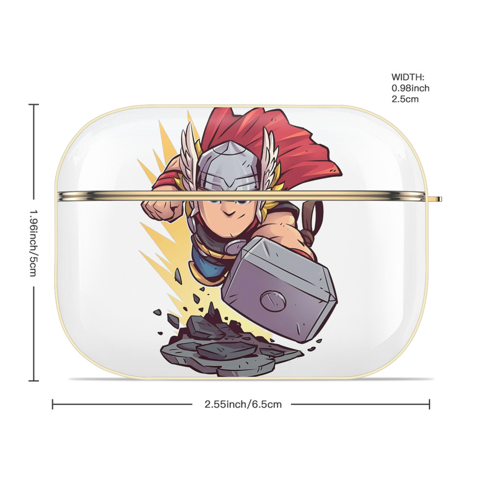 アベンジャーズ The Avengers 【AirPods Pro用】ハードシェル保護ケース｜耐衝撃・防指紋・カラビナ付き商品仕様