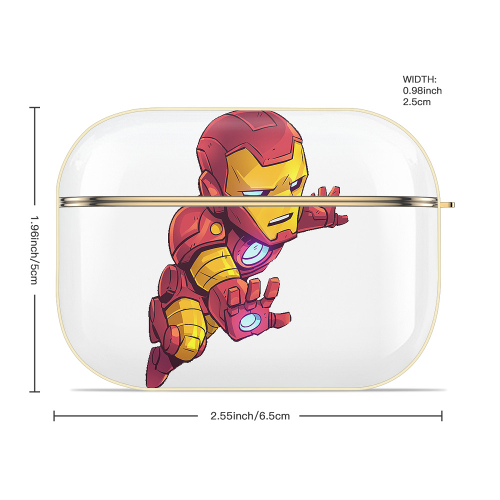 アベンジャーズ The Avengers 【AirPods Pro用】ハードシェル保護ケース｜耐衝撃・防指紋・カラビナ付き商品仕様