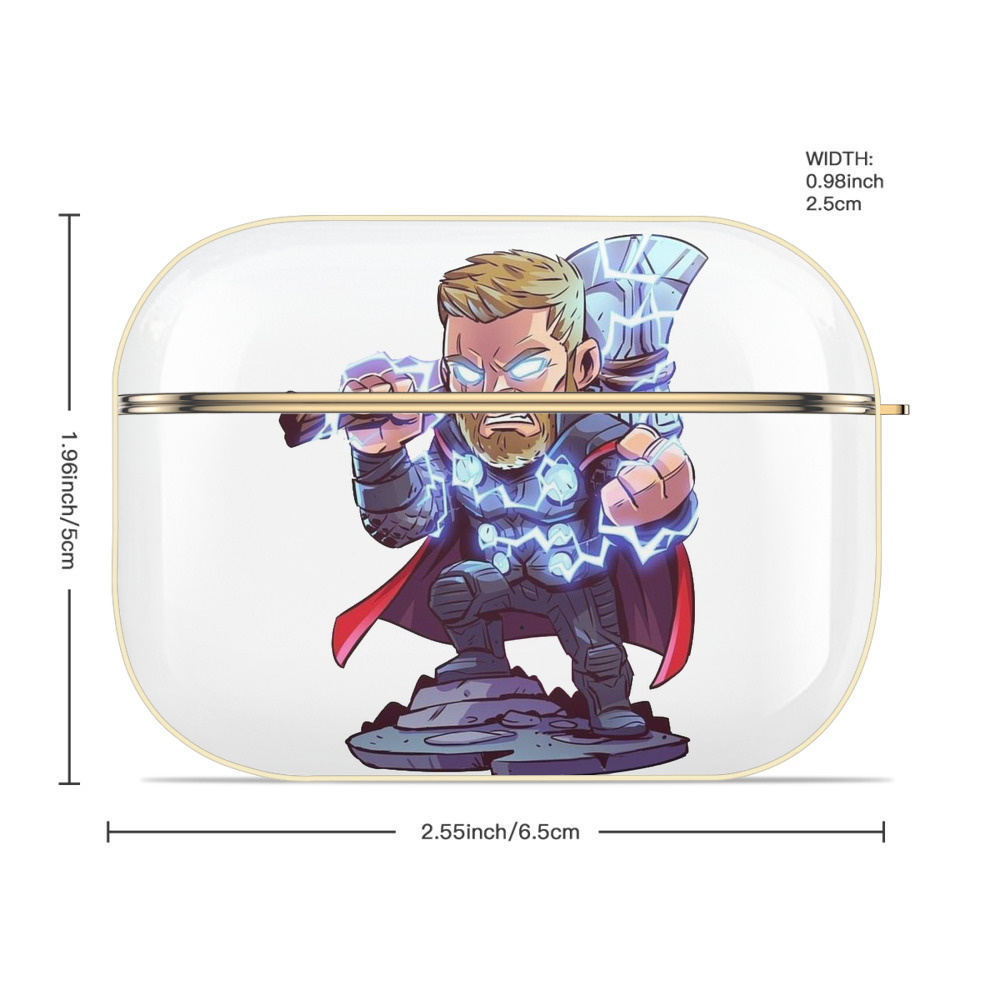 アベンジャーズ The Avengers 【AirPods Pro用】ハードシェル保護ケース｜耐衝撃・防指紋・カラビナ付き商品仕様