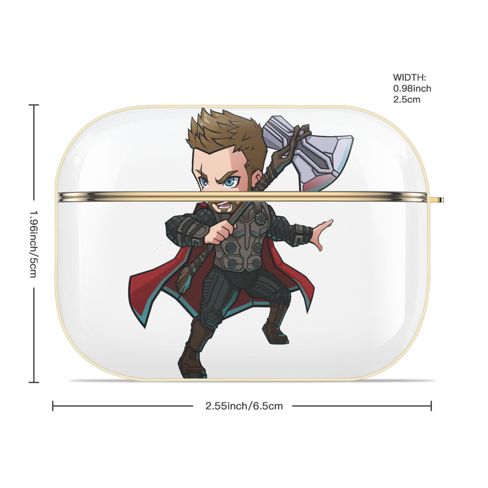 アベンジャーズ The Avengers 【AirPods Pro用】ハードシェル保護ケース｜耐衝撃・防指紋・カラビナ付き商品仕様