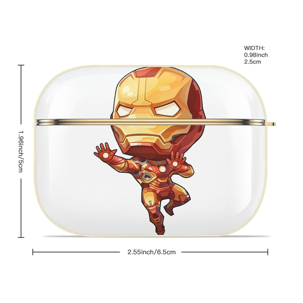 アベンジャーズ The Avengers 【AirPods Pro用】ハードシェル保護ケース｜耐衝撃・防指紋・カラビナ付き商品仕様