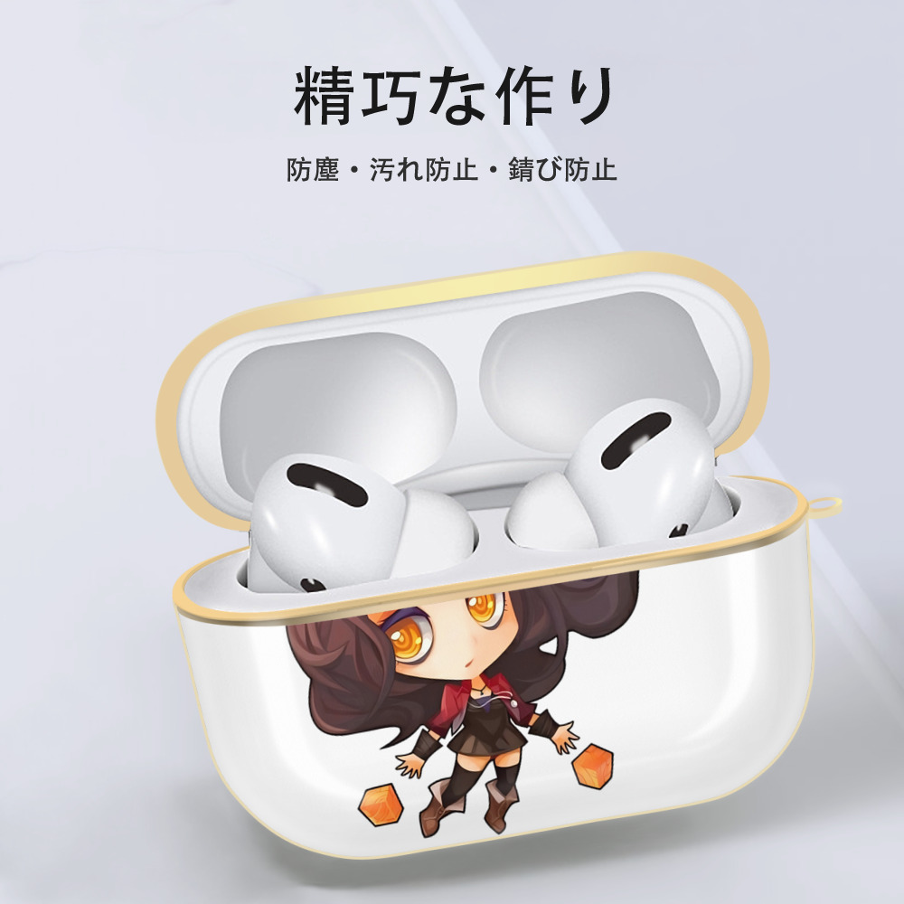 アベンジャーズ The Avengers 【AirPods Pro用】ハードシェル保護ケース｜耐衝撃・防指紋・カラビナ付き商品仕様