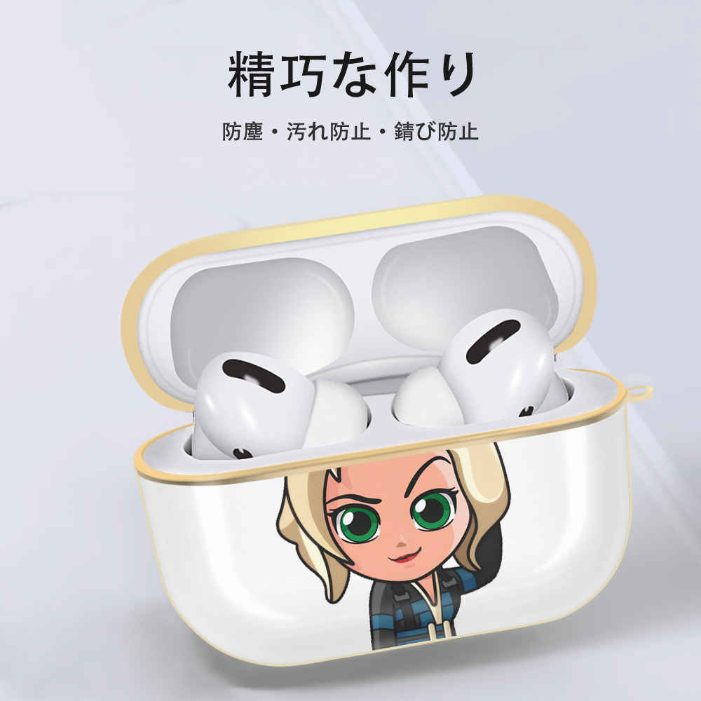 アベンジャーズ The Avengers 【AirPods Pro用】ハードシェル保護ケース｜耐衝撃・防指紋・カラビナ付き商品仕様