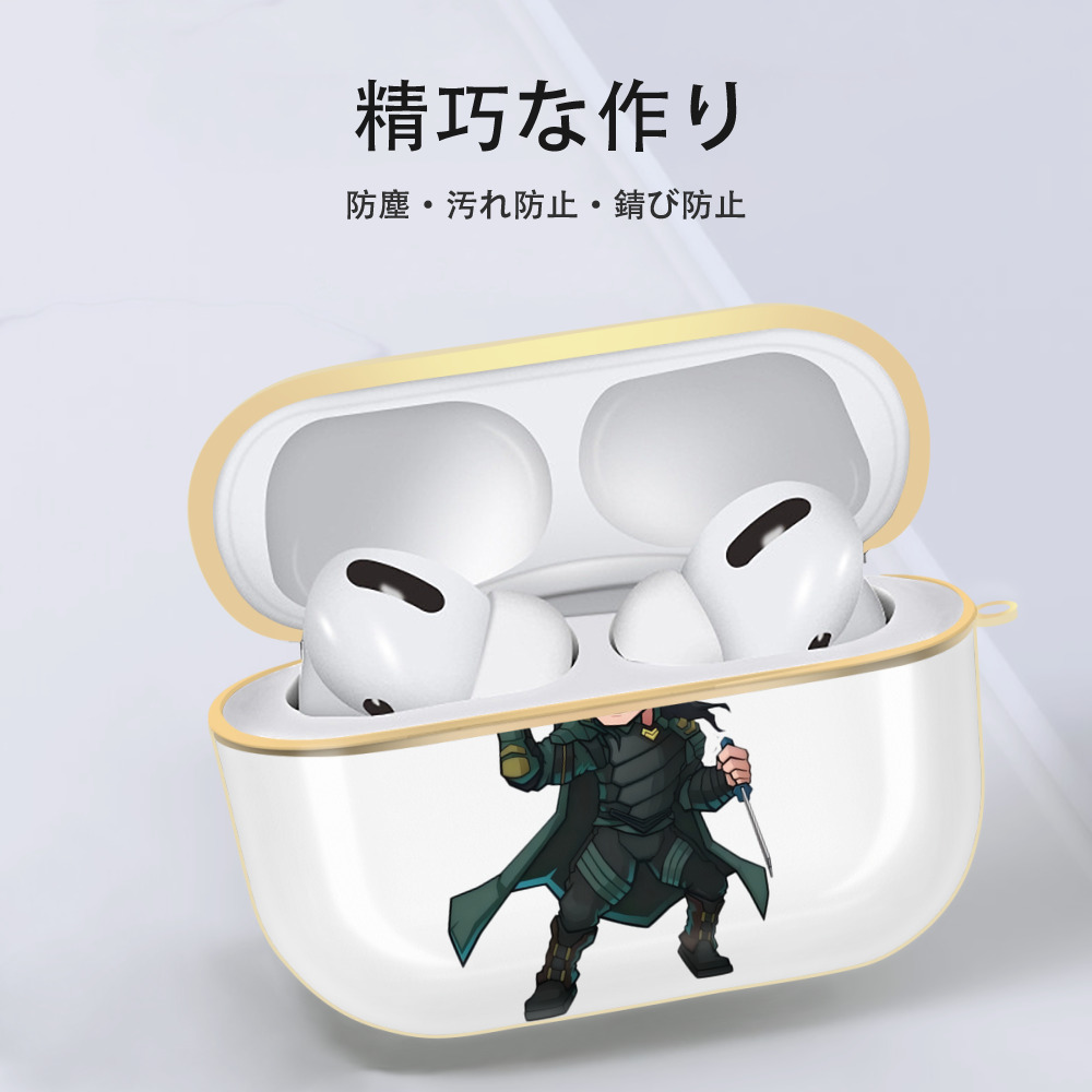 アベンジャーズ The Avengers 【AirPods Pro用】ハードシェル保護ケース｜耐衝撃・防指紋・カラビナ付き商品仕様