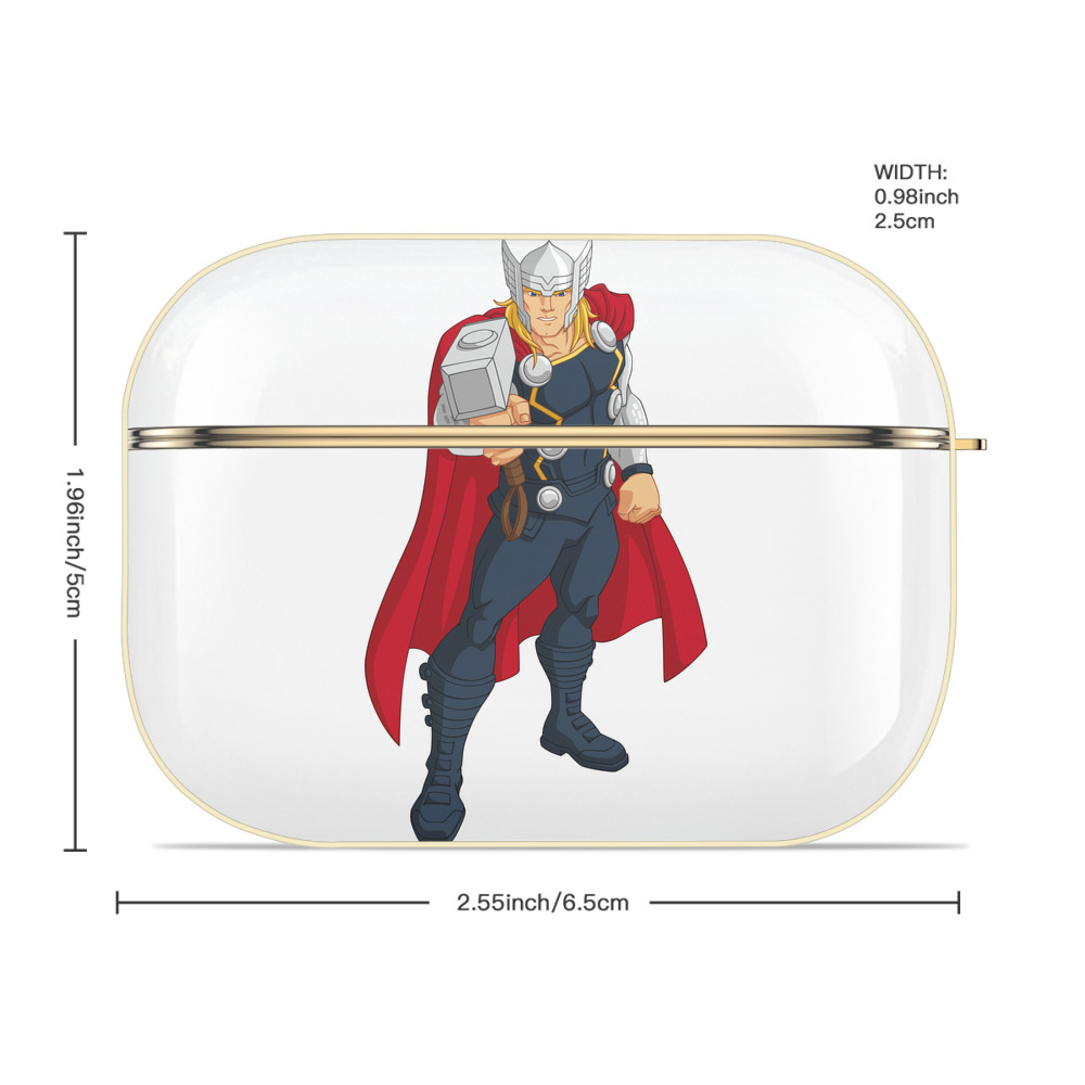 アベンジャーズ The Avengers 【AirPods Pro用】ハードシェル保護ケース｜耐衝撃・防指紋・カラビナ付き商品仕様