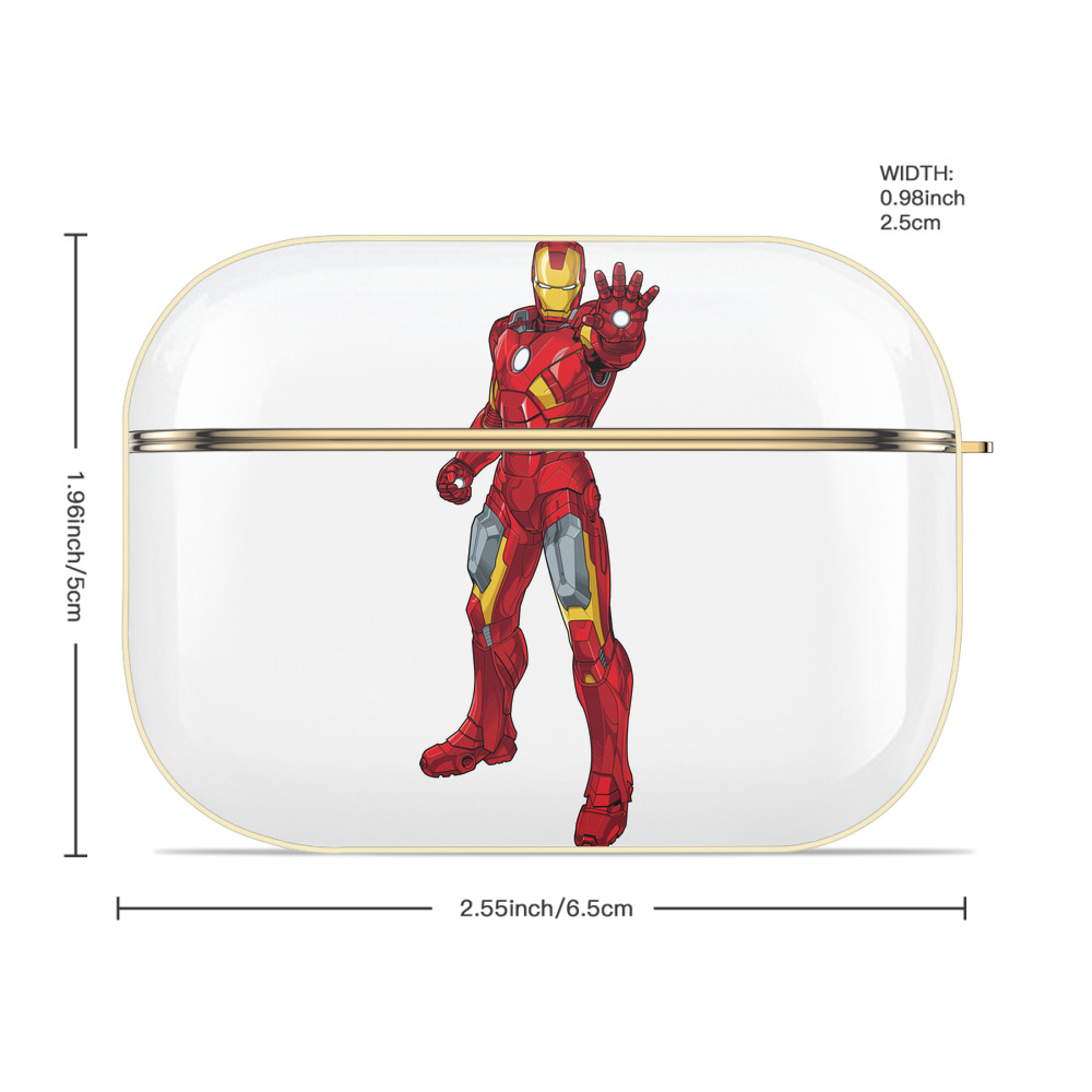 アベンジャーズ The Avengers 【AirPods Pro用】ハードシェル保護ケース｜耐衝撃・防指紋・カラビナ付き商品仕様