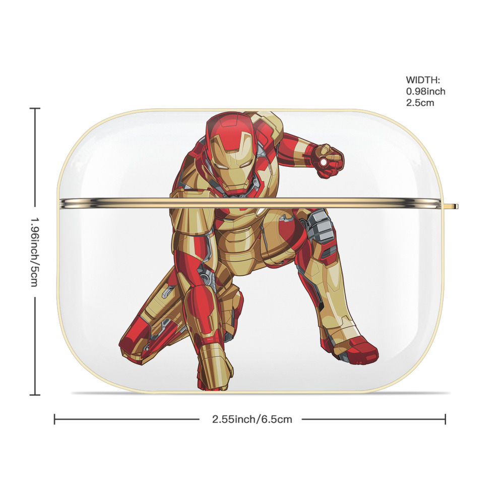アベンジャーズ The Avengers 【AirPods Pro用】ハードシェル保護ケース｜耐衝撃・防指紋・カラビナ付き商品仕様