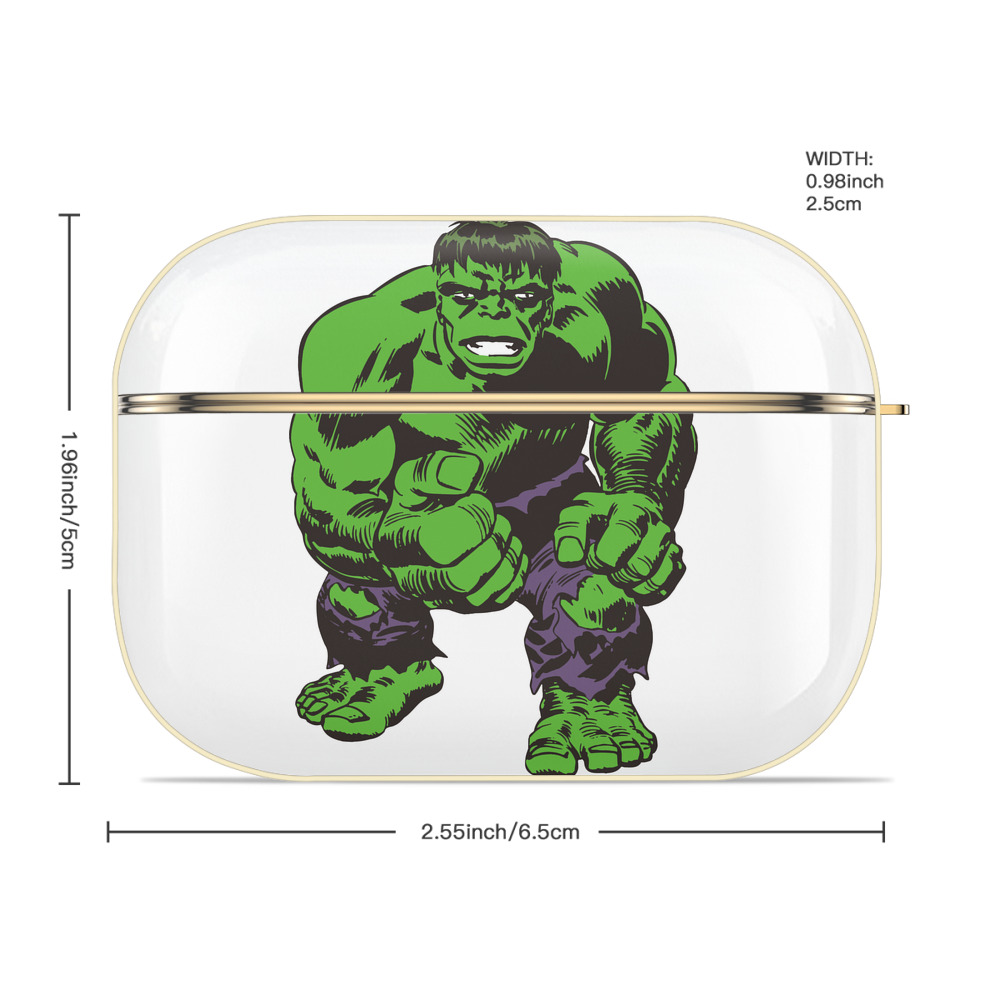 アベンジャーズ The Avengers 【AirPods Pro用】ハードシェル保護ケース｜耐衝撃・防指紋・カラビナ付き商品仕様