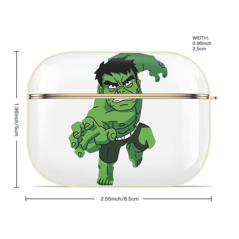 アベンジャーズ The Avengers 【AirPods Pro用】ハードシェル保護ケース｜耐衝撃・防指紋・カラビナ付き商品仕様
