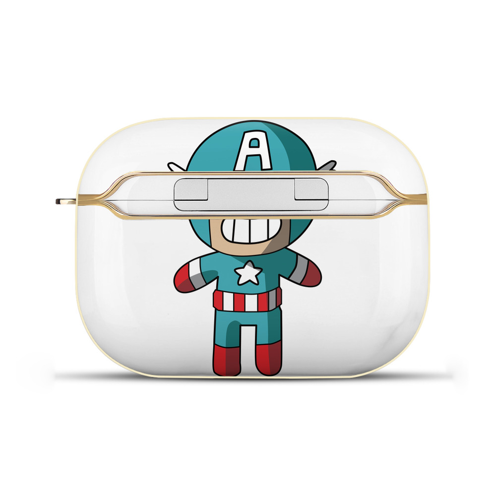 （画像用） アベンジャーズ The Avengers 【AirPods Pro用】ハードシェル保護ケース｜耐衝撃・防指紋・カラビナ付き商品仕様