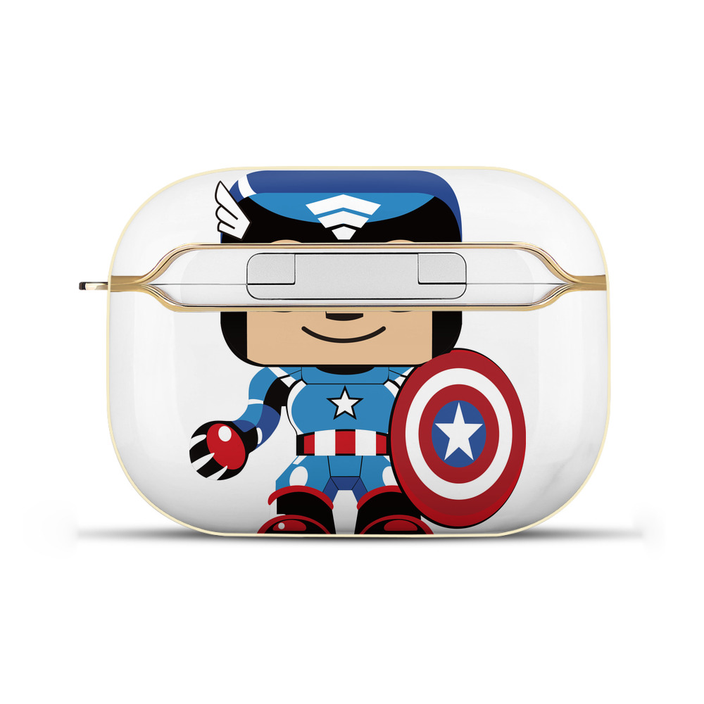 （画像用） アベンジャーズ The Avengers 【AirPods Pro用】ハードシェル保護ケース｜耐衝撃・防指紋・カラビナ付き商品仕様