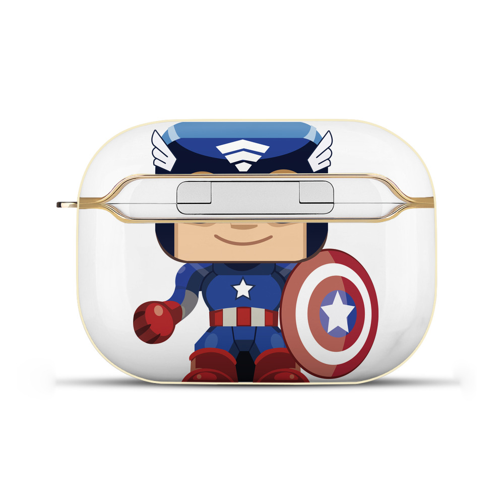 （画像用） アベンジャーズ The Avengers 【AirPods Pro用】ハードシェル保護ケース｜耐衝撃・防指紋・カラビナ付き商品仕様