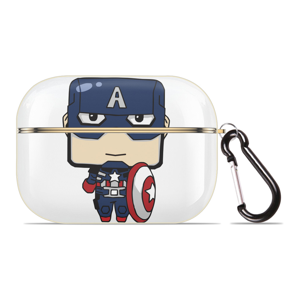 （画像用） アベンジャーズ The Avengers 【AirPods Pro用】ハードシェル保護ケース｜耐衝撃・防指紋・カラビナ付き商品仕様