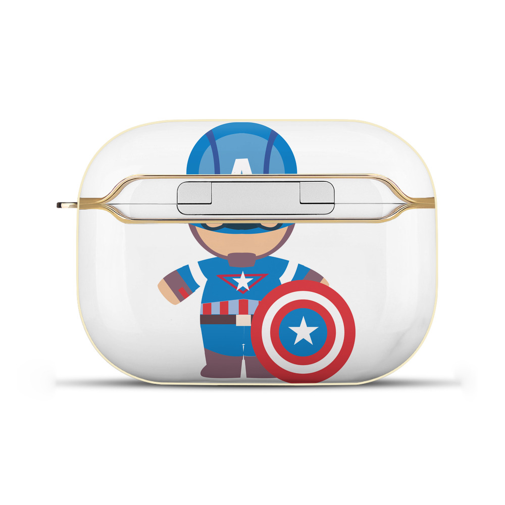 （画像用） アベンジャーズ The Avengers 【AirPods Pro用】ハードシェル保護ケース｜耐衝撃・防指紋・カラビナ付き商品仕様