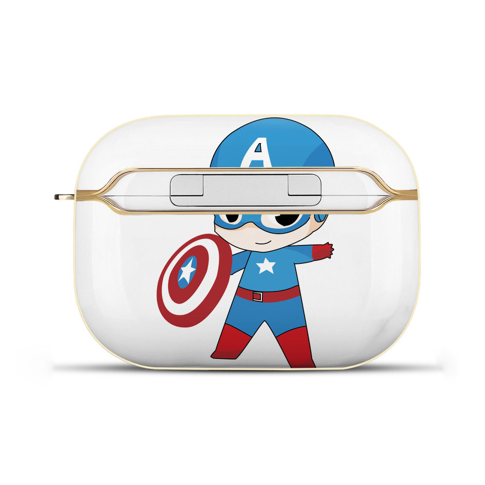 （画像用） アベンジャーズ The Avengers 【AirPods Pro用】ハードシェル保護ケース｜耐衝撃・防指紋・カラビナ付き商品仕様