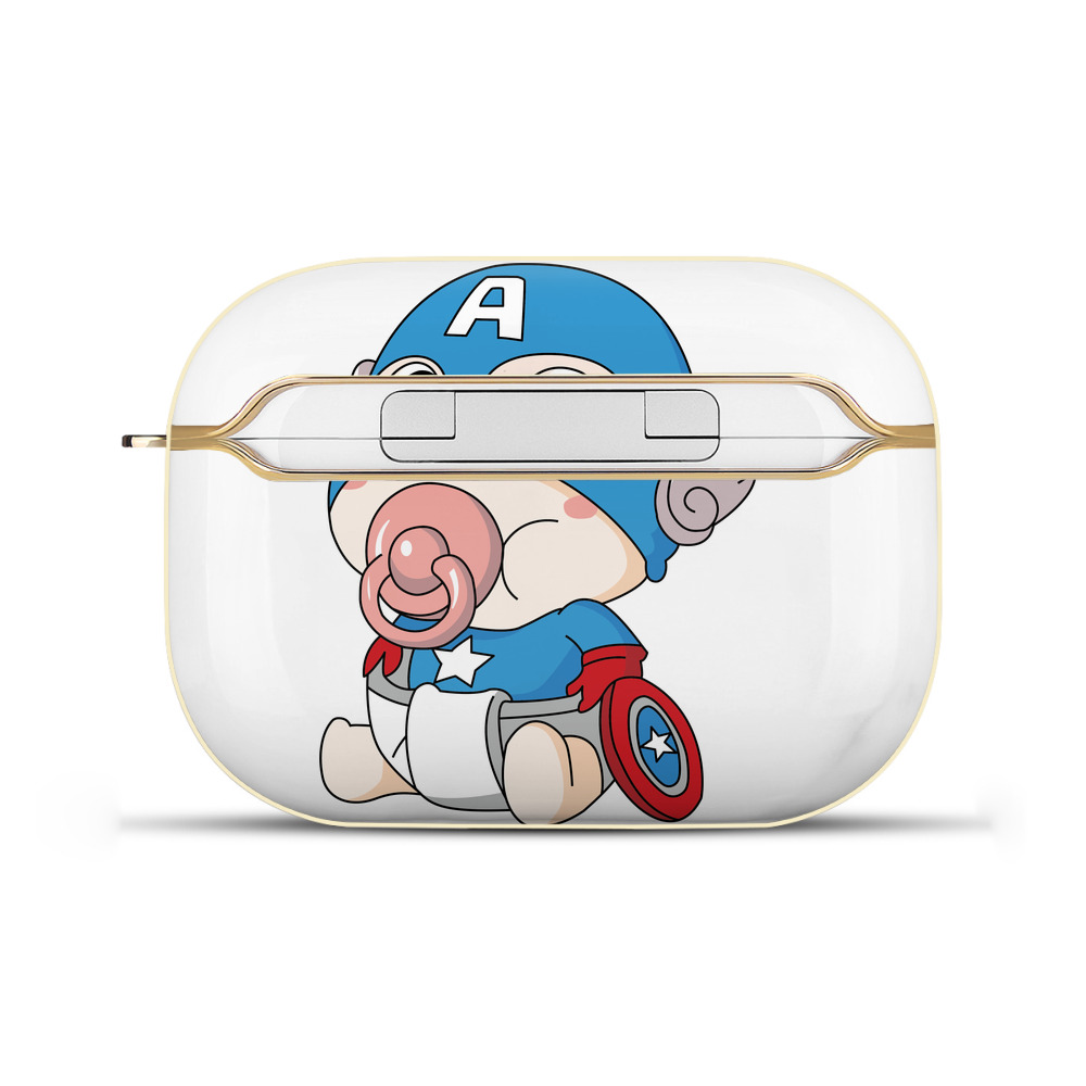 （画像用） アベンジャーズ The Avengers 【AirPods Pro用】ハードシェル保護ケース｜耐衝撃・防指紋・カラビナ付き商品仕様