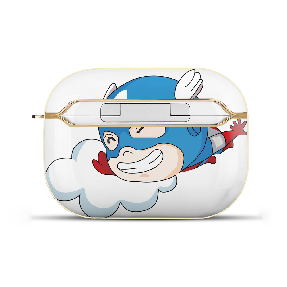 （画像用） アベンジャーズ The Avengers 【AirPods Pro用】ハードシェル保護ケース｜耐衝撃・防指紋・カラビナ付き商品仕様