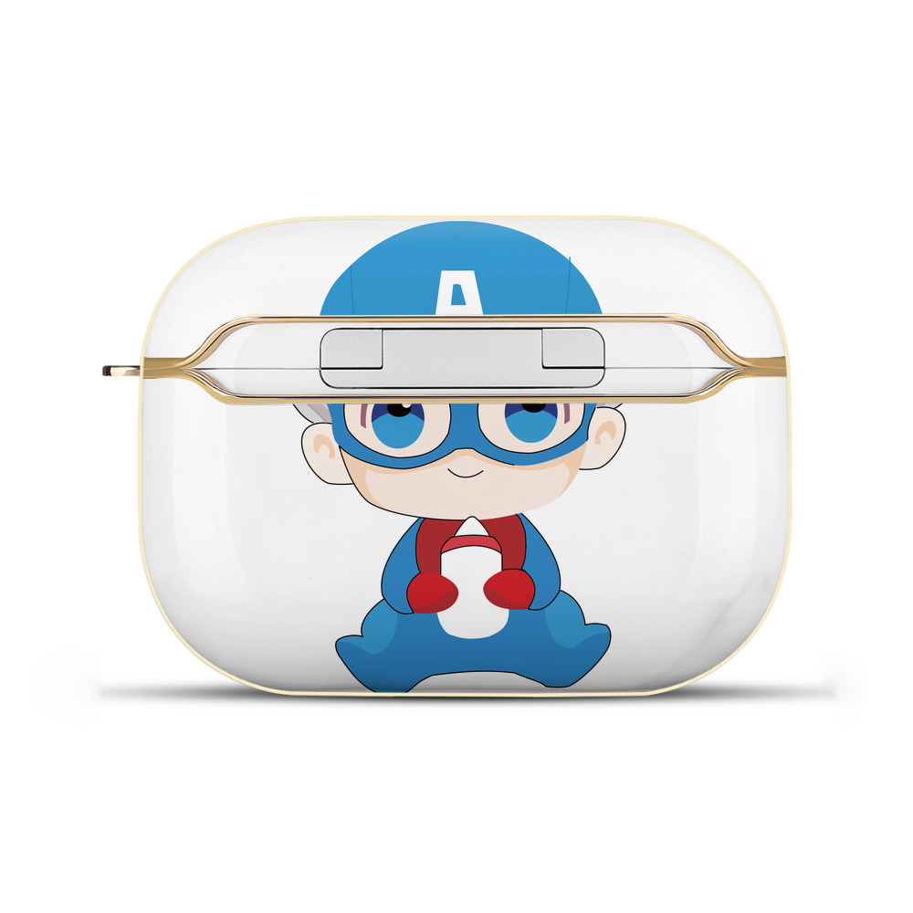 （画像用） アベンジャーズ The Avengers 【AirPods Pro用】ハードシェル保護ケース｜耐衝撃・防指紋・カラビナ付き商品仕様