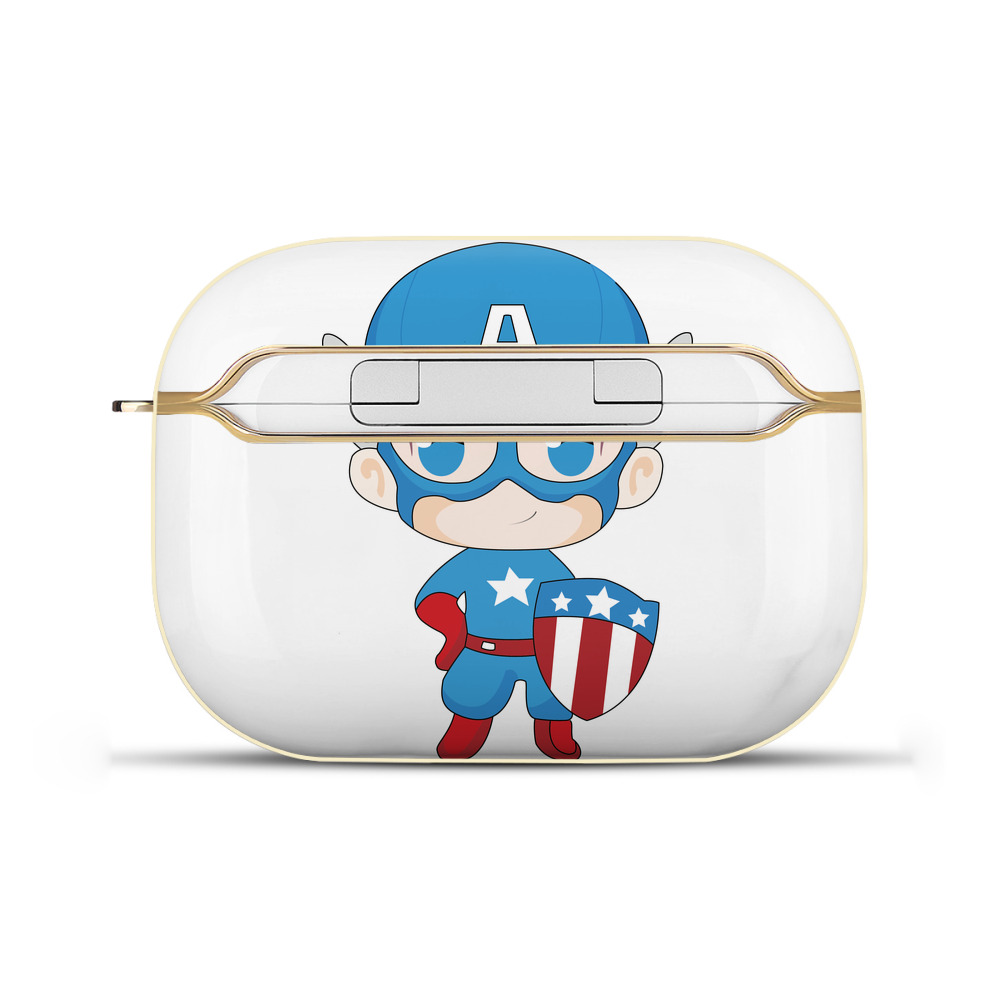 （画像用） アベンジャーズ The Avengers 【AirPods Pro用】ハードシェル保護ケース｜耐衝撃・防指紋・カラビナ付き商品仕様