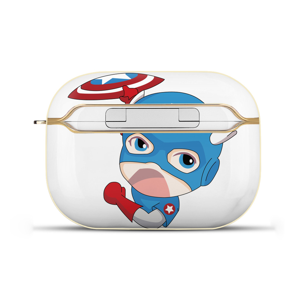 （画像用） アベンジャーズ The Avengers 【AirPods Pro用】ハードシェル保護ケース｜耐衝撃・防指紋・カラビナ付き商品仕様