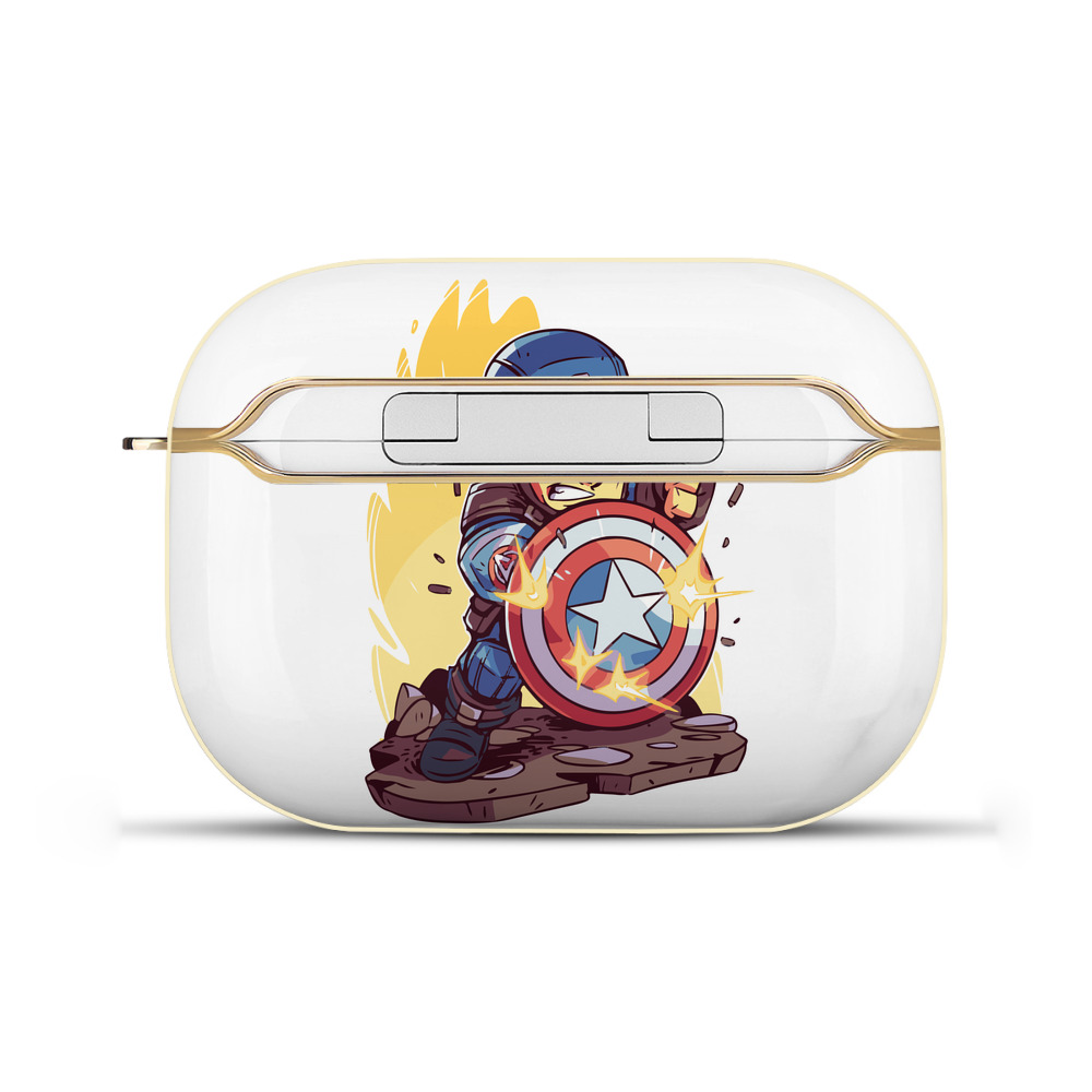 （画像用） アベンジャーズ The Avengers 【AirPods Pro用】ハードシェル保護ケース｜耐衝撃・防指紋・カラビナ付き商品仕様