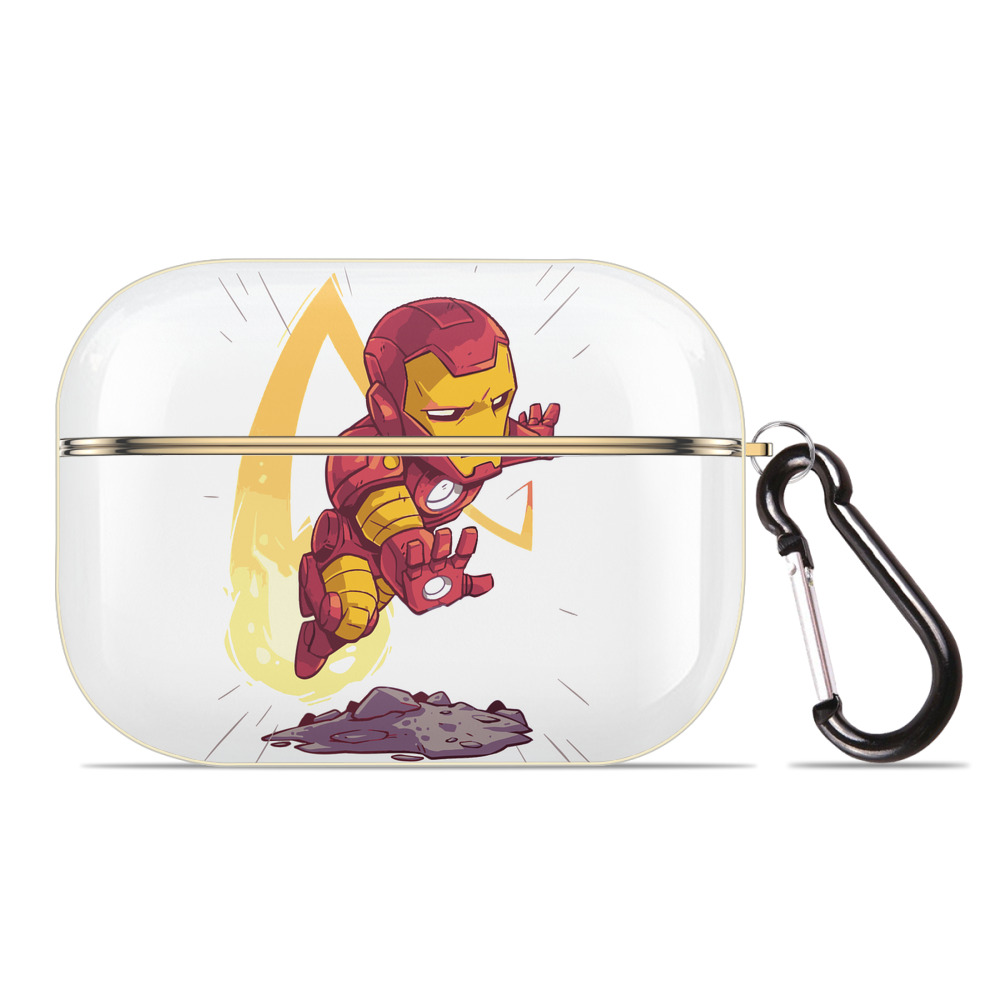 （画像用） アベンジャーズ The Avengers 【AirPods Pro用】ハードシェル保護ケース｜耐衝撃・防指紋・カラビナ付き商品仕様
