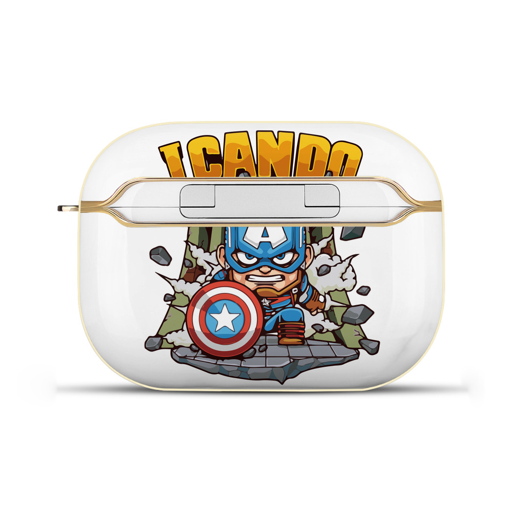 （画像用） アベンジャーズ The Avengers 【AirPods Pro用】ハードシェル保護ケース｜耐衝撃・防指紋・カラビナ付き商品仕様