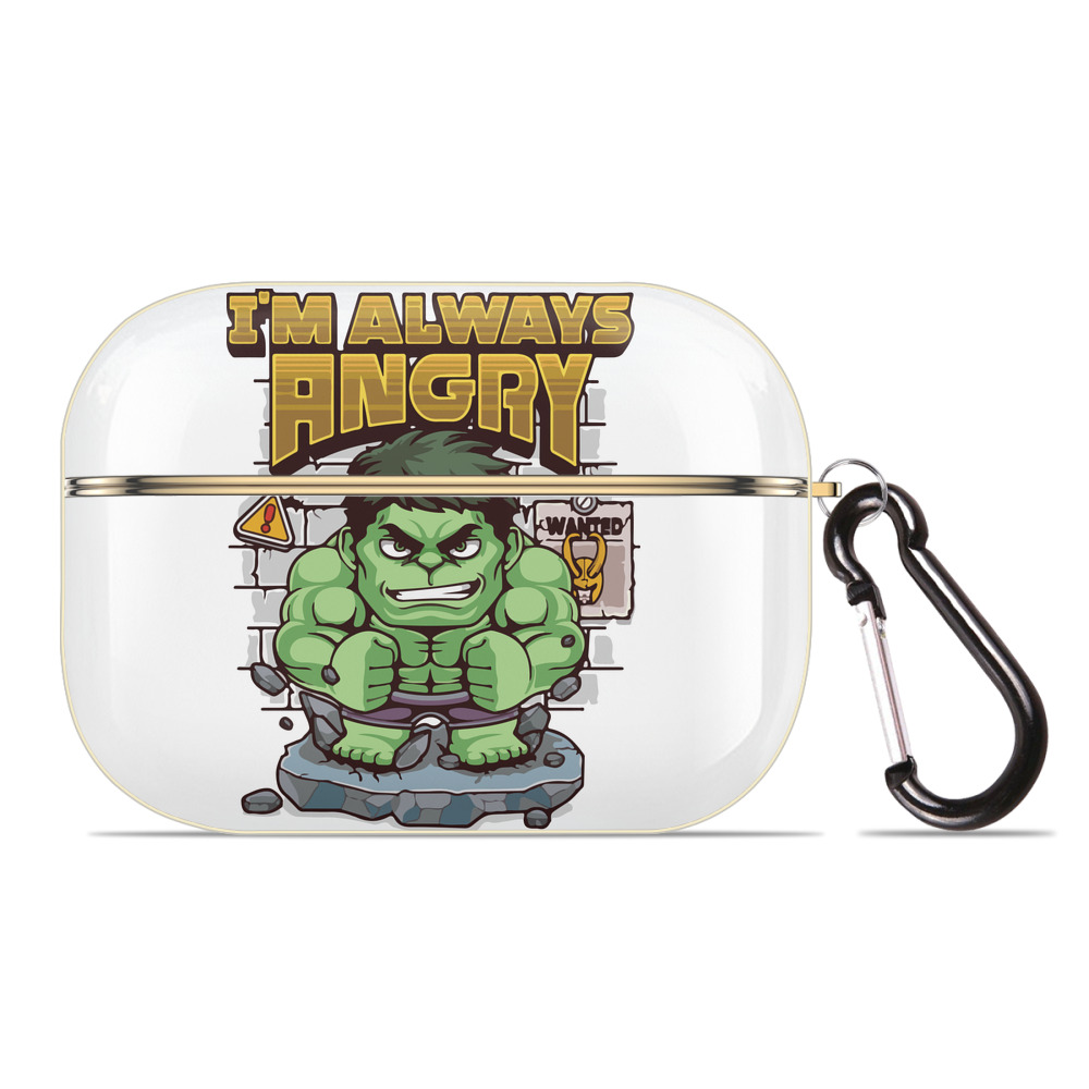 （画像用） アベンジャーズ The Avengers 【AirPods Pro用】ハードシェル保護ケース｜耐衝撃・防指紋・カラビナ付き商品仕様