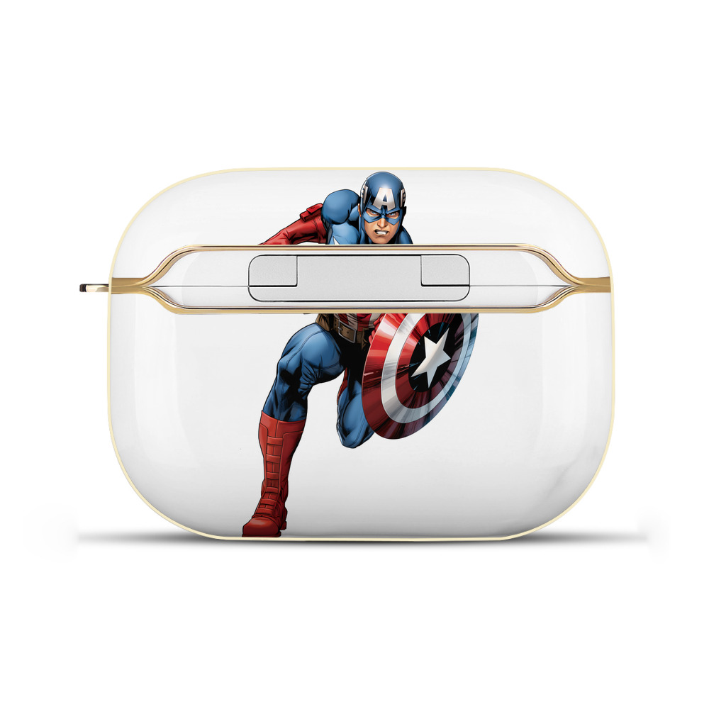 （画像用） アベンジャーズ The Avengers 【AirPods Pro用】ハードシェル保護ケース｜耐衝撃・防指紋・カラビナ付き商品仕様
