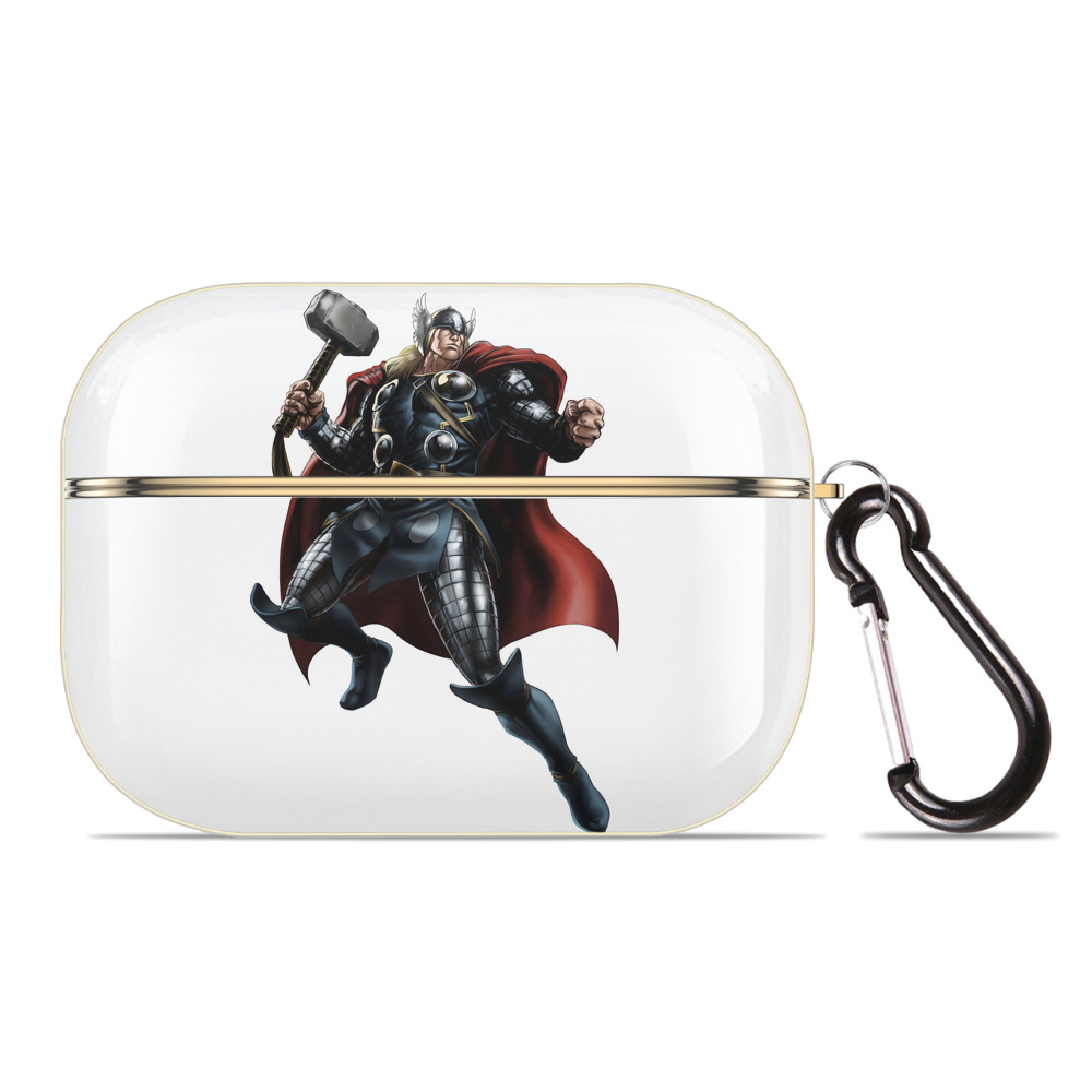 （画像用） アベンジャーズ The Avengers 【AirPods Pro用】ハードシェル保護ケース｜耐衝撃・防指紋・カラビナ付き商品仕様